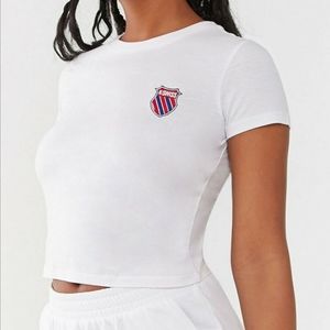 K-Swiss Cropped Tee